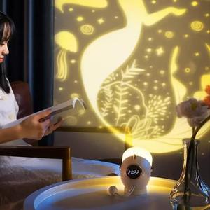 Proyector de Luz Nocturna para Bebés y Niños con Temporizador y 6 Películas, Proyector de Luz Nocturna de Estrellas, Regalos Románticos para Hombres, Mujeres y Niños - Product Image 4