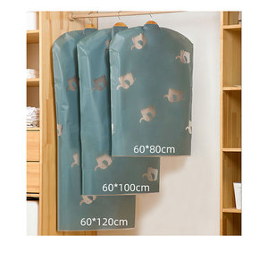 Peva Trong Suốt Áo Quần Áo Treo Quần Áo Bộ Quần Áo Áo Chống Bụi Áo Khoác Túi Đựng Đồ Gia Đình Túi Treo Quần Áo Tủ Quần Áo - Product Image 2