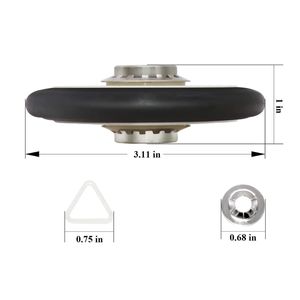 Kit <span class=keywords><strong>de</strong></span> rodillo <span class=keywords><strong>de</strong></span> tambor <span class=keywords><strong>de</strong></span> <span class=keywords><strong>secadora</strong></span> 349241T-Ajuste exacto para secadoras <span class=keywords><strong>de</strong></span> <span class=keywords><strong>ropa</strong></span> W-hirlpool 337089 SEARS-Reemplaza: AP3098345, - Product Image 3