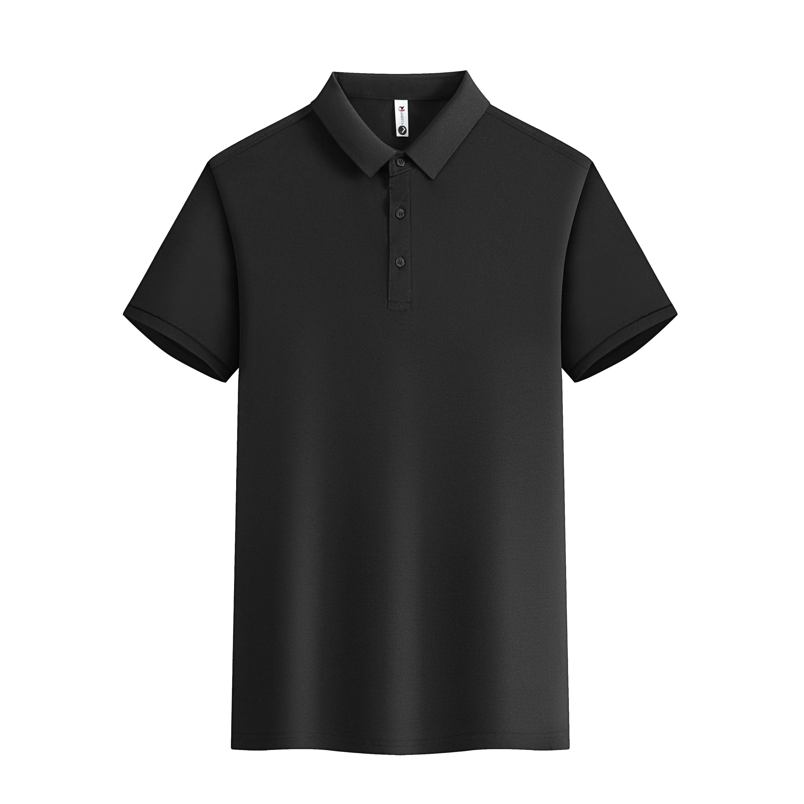Crea il tuo marchio t-shirt in cotone grigio misto cotone di seta di alta qualità vari colori M-4XL t-shirt polo