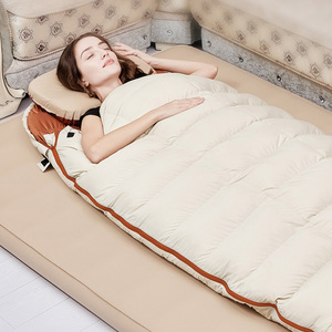 Sac de couchage de type momie pour adultes, pour voyages d'hiver, randonnée, 0 degré, une personne, extérieur, alpin, ultraléger, pour voyageurs, camping - Product Image 1