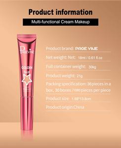 Fard à paupières surligneur liquide végétalien avec acide hyaluronique hydratant et finition mate pour éclaircir les pommettes sous les yeux - Product Image 4