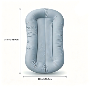 Coussin de soutien portable pour bébé, transat extra large pour bébé de 0 à 24 mois - Product Image 2