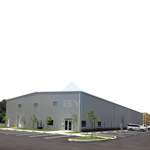 Kits de construction métalliques modernes et économiques pour ateliers, entrepôts agricoles, hangars et gymnases, à structure préfabriquée <span class=keywords><strong>en</strong></span> acier au design industriel - Product Image 4