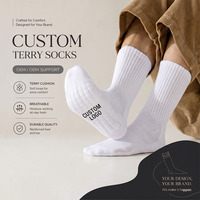 Chaussettes de sport athlétiques personnalisées avec logo, respirantes, marque privée, OEM, ODM, fabricant en gros