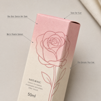 Boîte pliante en carton de luxe, emballage élégant pour flacon d'huile essentielle, fabricant de contenants haut de gamme pour crème pour le visage