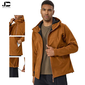 Automne et hiver Plus <span class=keywords><strong>velours</strong></span> Blazers pour hommes femmes extérieur chaud, imperméable et coupe-vent col haut Blazers à capuche - Product Image 1