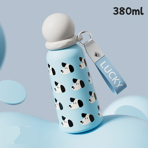 Custom 316 Stainless Steel Water <b>Bottles</b> With Cute Planet Lid New 12oz Portable Porcet Insulated Thermal Cups For Girl - Product Image 3