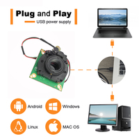 Caméras industrielles SincereFull SF0X334T1, module de caméra WDR Starlight MIPI, capteur CMOS IMX334 8MP, mini AI H.264, mise au point automatique, 30FPS