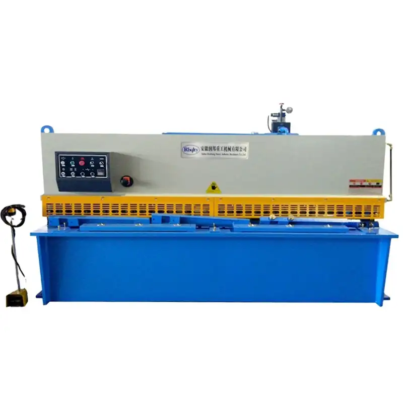 Pomp Controle Hydraulische Plaatwerk Shear Machines Scheren Machines Hydraulische Guillotinescharen 4-20Mm Snijden