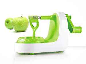 Outil de cuisine manuel professionnel en plastique pour fruits et légumes (y compris l'ail) – Éplucheur et dénoyauteur - Product Image 3