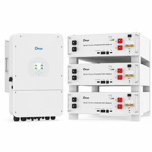 Stock UE Onduleur solaire hybride Deye 8kW avec solution de stockage de batterie 15.36kWh SE-G5.1 Pro-B 3Pcs pour système de stockage d'énergie domestique - Product Image 1