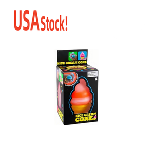 ของเล่นบีบ NeDoh รูปโคนไอศกรีม เนื้อนุ่ม ลื่น เหมือนครีม ทำจากวัสดุ PU บรรจุในกล่องสุ่ม สำหรับเด็กอายุ 14 ปีขึ้นไป - Product Image 2