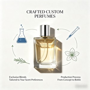 Fabricant de parfums sur mesure : Eau de parfum liquide fruitée pour femmes, longue tenue, douce et délicate, personnalisation pêche vive - Product Image 1