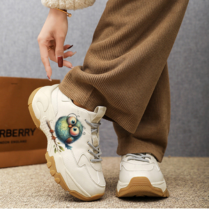 <span class=keywords><strong>Scarpe</strong></span> da donna all'ingrosso moda traspirante leggero stampato da donna tacco piatto <span class=keywords><strong>scarpe</strong></span> da ginnastica da corsa donna - Product Image 4