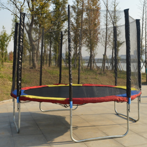 Grand <span class=keywords><strong>trampoline</strong></span> extérieur de 10 pieds - <span class=keywords><strong>4</strong></span> trampolines pour enfants et adultes avec filet - Product Image 3