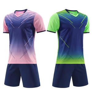 Kinder voetbalshirt met korte mouwen, nieuw wedstrijdteamshirt met automatische snit voor training en wedstrijden - Product Image 3