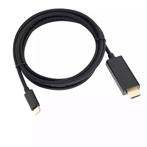 1.8m <span class=keywords><strong>pour</strong></span> vers câble HDTV 1080p résolution TYPE-C vers adaptateur HDTV <span class=keywords><strong>pour</strong></span> projecteur PS4 <span class=keywords><strong>PC</strong></span> ordinateur <span class=keywords><strong>portable</strong></span> moniteur <span class=keywords><strong>TV</strong></span> Audio et vidéo - Product Image 2