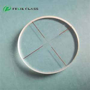 วัสดุกระจกแก้วออปติคอล FELIX K9 พร้อมเคลือบโครเมียมสำหรับหน้าต่าง เลนส์เคลือบ ZnO  เลนส์รังสีอินฟราเรด - Product Image 2