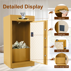 Thông Minh Đồng xu-hoạt động con Heo đất an toàn với an ninh Hệ thống báo động cao cấp két sản phẩm - Product Image 5