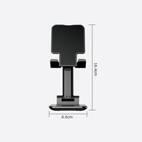 Supports de téléphone portable et tablettes pliables en plastique ABS, réglables en hauteur, étanches et antidérapants, pour vente en gros