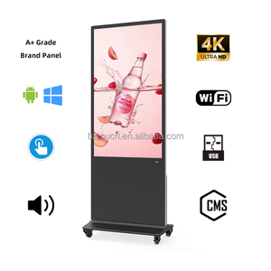 โรงงานผู้ผลิตในร่ม <span class=keywords><strong>Wifi</strong></span> IPS หน้าจอสัมผัส Kiosk 32 43 49 55 65 นิ้วดิจิตอลป้ายโฆษณา Kiosk - Product Image 4