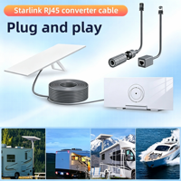 Connecteur femelle RJ45 de haute qualité conçu pour Starlink Gen3, câble d'extension étanche pour accessoires de récepteur satellite