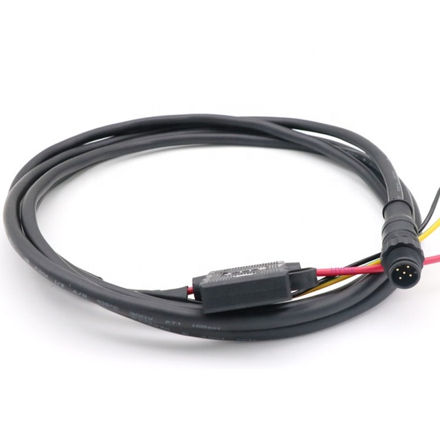 Waterproof Marine System N2K Female/male Power Cable with Fuse M12 5 Pin Cables for NMEA2000 Starter Kits