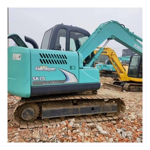 Original Low Hours Japan Kobelco Sk75 <b>Used</b> Crawler Excavators 7.5 Ton Kobelco Sk75 <b>Machine</b> with EPA/CE - Product Image 1