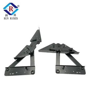 C01 Folding Sofa Bed Mechanism Adjustable Folding Specialized Ratchet Hinges Furniture Hardware Hinge