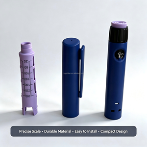<b>Disposable</b> Veterinary Injection Pen <b>Syringe</b> with Lightweight Plastic Body for Controlled Liquid Administration - Product Image 1