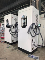 Borne de Recharge Rapide DCFast 100kW CCS2 à Refroidissement Liquide Double Pistolet OCPP 1.6J Station de Service Facturation Intelligente Paiement QR Équilibrage Dynamique du Chargeur