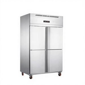 Meilleures ventes : Équipement de réfrigération commercial à refroidissement par air, congélateur de cuisine quatre portes en acier inoxydable à <span class=keywords><strong>dégivrage</strong></span> <span class=keywords><strong>automatique</strong></span> - Product Image 1
