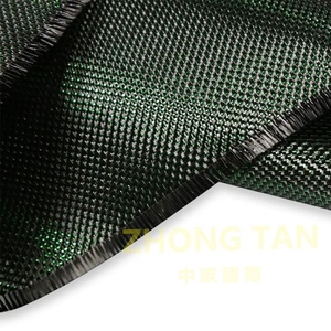 Tela de Fibra de Carbono Verde 3K Tejida para la Industria Aeroespacial, Calzado, Juguetes, Mantas, Tejido de Sarga, Fieltro Estampado - Product Image 6