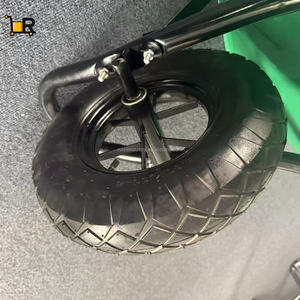 थोक में wb6400r भारी-शुल्क 4.80/4.00-8 टायर व्हीलबाररो हाथ को औद्योगिक उपयोग के लिए धातु कार्ट स्टील <span class=keywords><strong>65l</strong></span> - Product Image 3