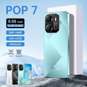 Suministro Directo de Fábrica Original ZNNXECC POP7 Teléfono con Pantalla Grande de 6.6 Pulgadas 4+64GB Doble SIM Doble Modo de Espera Reconocimiento Facial Octa Core Francés - Product Image 4