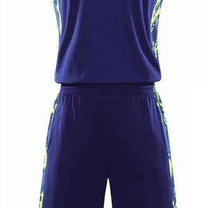 Uniformes de Baloncesto Personalizados, Diseño Duradero, Tela Transpirable, Uniforme de Baloncesto sin Mangas, Venta en Línea - Product Image 6