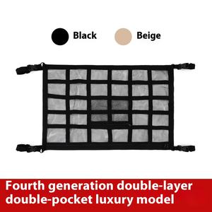 Boîte <span class=keywords><strong>de</strong></span> <span class=keywords><strong>rangement</strong></span> en polyester toit <span class=keywords><strong>filet</strong></span> à bagages voiture <span class=keywords><strong>plafond</strong></span> sac <span class=keywords><strong>de</strong></span> <span class=keywords><strong>rangement</strong></span> <span class=keywords><strong>suspendu</strong></span> avec poche pour le stockage et l'organisation <span class=keywords><strong>de</strong></span> la voiture - Product Image 5