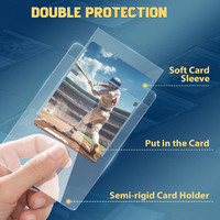 Protections de cartes Toploader P-SA BGS SGC Kit de soumission de cartes Classement des cartes Manches de cartes Penny Sleeves Porte-cartes semi-rigides