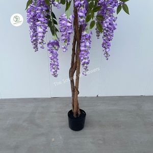 Venta directa <span class=keywords><strong>de</strong></span> fábrica <span class=keywords><strong>Planta</strong></span> <span class=keywords><strong>de</strong></span> glicinia <span class=keywords><strong>de</strong></span> alta calidad Árbol artificial al aire libre <span class=keywords><strong>Planta</strong></span> verde artificial <span class=keywords><strong>de</strong></span> plástico verde para cumpleaños - Product Image 4