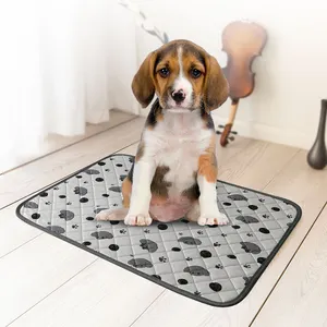 4 слоя Многоразовые для домашних животных Собака Щенок Кот Собака Обучение мочи коврик моющийся подгузник моющийся
