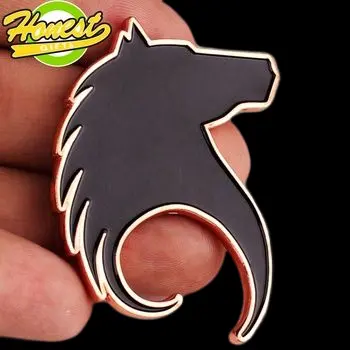 Abridor de garrafas personalizado, abridor de garrafas profissional em forma de lobo, ouro, prata, personalizado, novo design, oferta, 2022