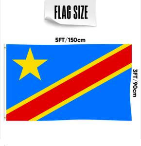 República Democrática Día Nacional Bandera del Congo - Product Image 3