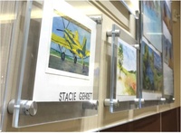 Support mural en acier inoxydable Led en laiton/aluminium Standoff