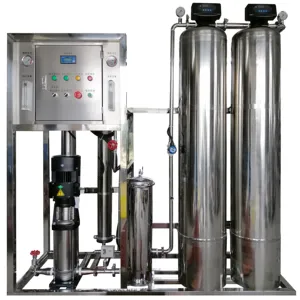 0.5T High quality stainless steel purified water processor, reverse osmosis filtration, commercial water processor