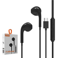 Écouteurs intra-auriculaires filaires plats colorés de haute qualité pour MP3 et mobiles