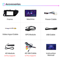 Junsun V1 EU Stock Wireless CarPlay Android Auto Navigasi untuk Toyota Hilux 2015-2022 Autoradio Mobil Multimedia Video