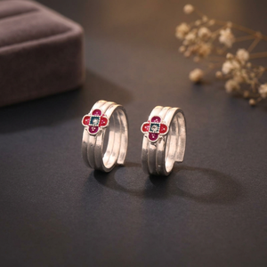 Women's Trendy Indian Vedh Design Antique Silver Fashion <b>Toe</b> <b>Ring</b> - Product Image 4
