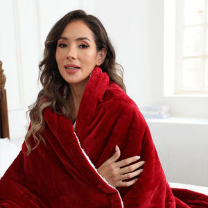 بيع بالجملة رمي درجة حرارة ثابتة مع رمي الفلانيل الناعمة ساخنة للمنزل أو السفر - Product Image 1