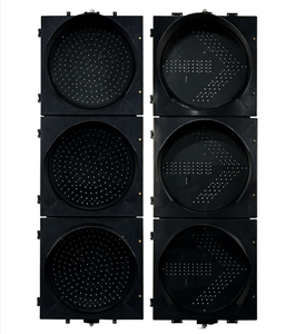 Gran oferta, luz de señal de tráfico de 100mm/200mm/300mm/400mm, pantalla completa, luz de tráfico de señal Led roja, verde y amarilla - Product Image 4